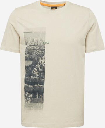 BOSS T-Shirt 'Metropolitan' in Beige: predná strana