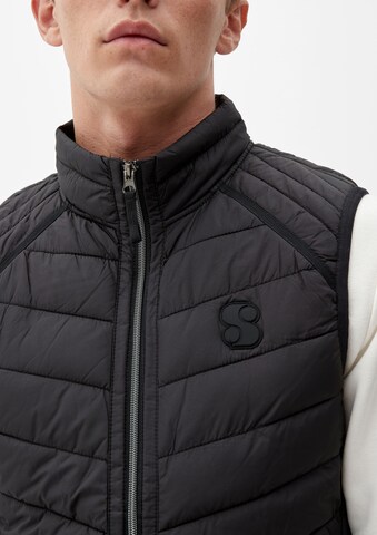 Gilet s.Oliver en noir