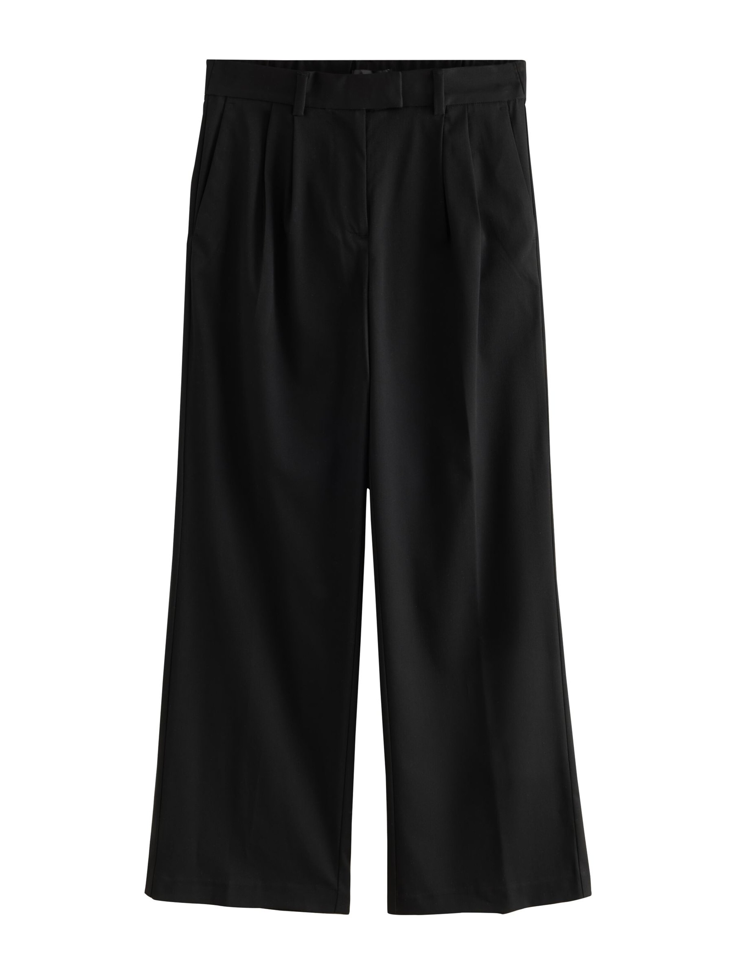 Next Pleat-Front Pants in 32/Petite in Black, Item view