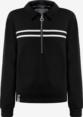 DreiMaster Maritim Sweatshirt in Schwarz: predná strana