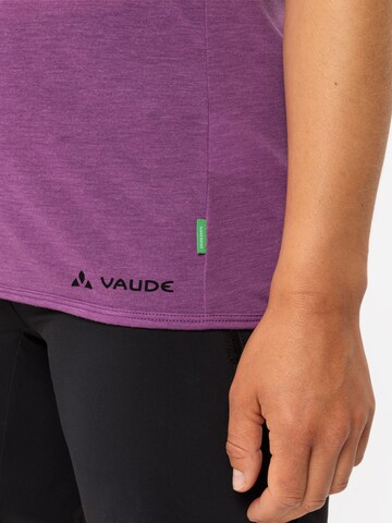 VAUDE Functioneel shirt 'Tekoa II' in Lila