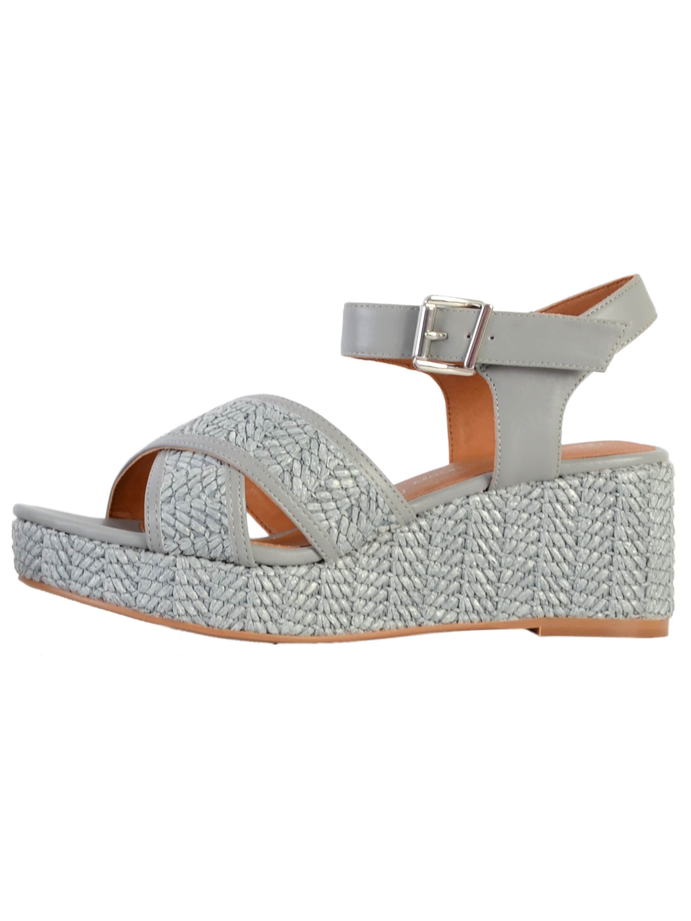 The Divine Factory Sandales en 36 en bleu, Vue avec produit