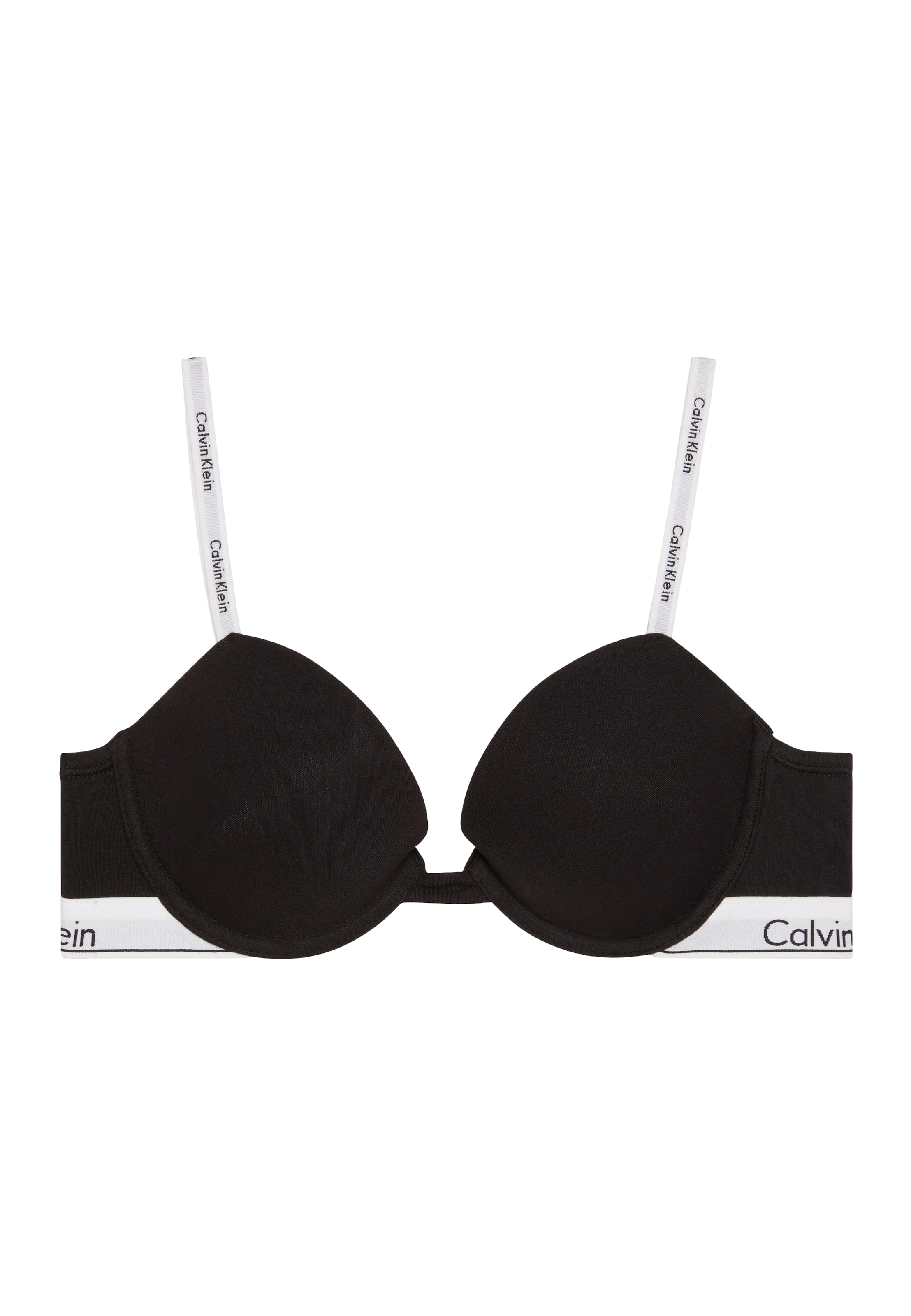 Invisible Soutien-gorge Calvin Klein en noir : devant