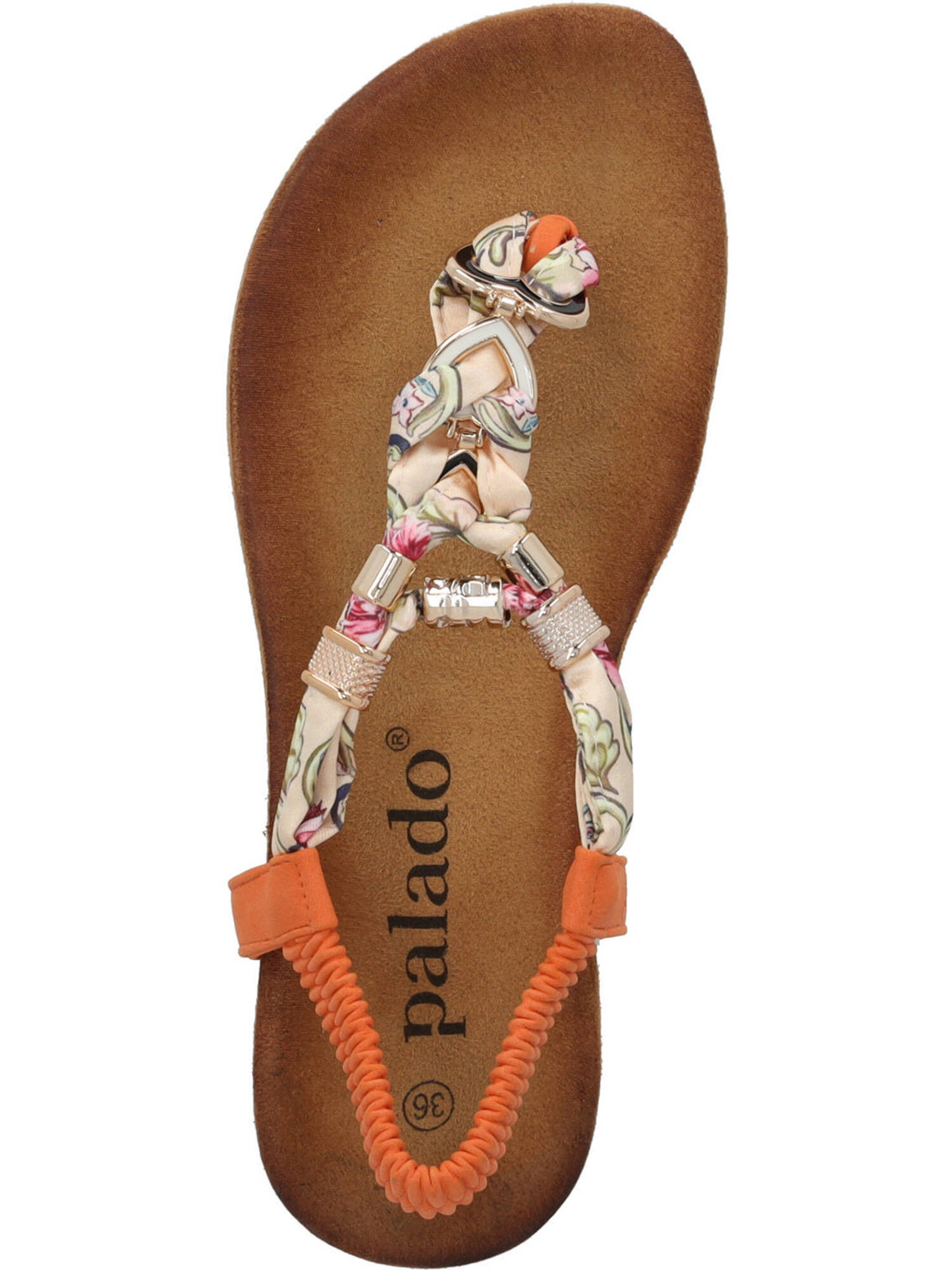 Palado by Sila Sahin Sandale 'Jurte' in Orange