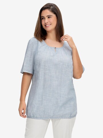 SHEEGO Tunic in Blue: front