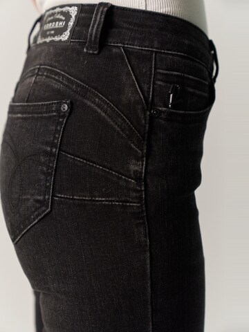 KOROSHIBootcut/trapezice Traperice - crna boja