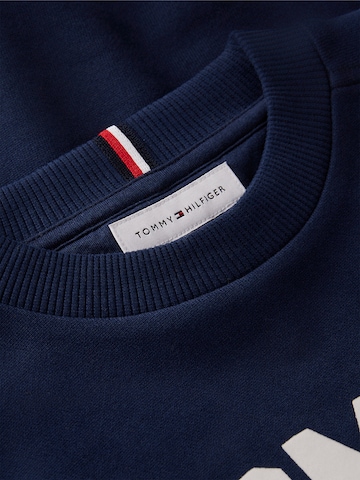 mėlyna TOMMY HILFIGER Megztinis be užsegimo 'BRAND LOVE'
