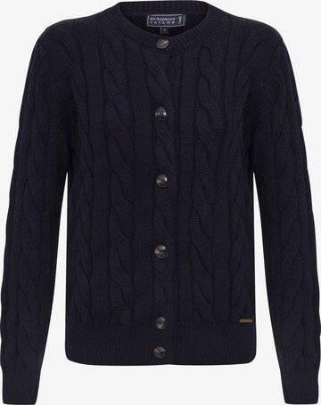 Sir Raymond Tailor Knit Cardigan 'Coventry' in Blue: front