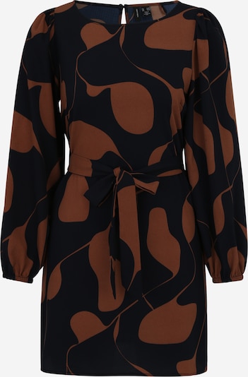 Suknelė 'VMLYDIA' iš Vero Moda Petite, spalva – nakties mėlyna / karamelės, Prekių apžvalga