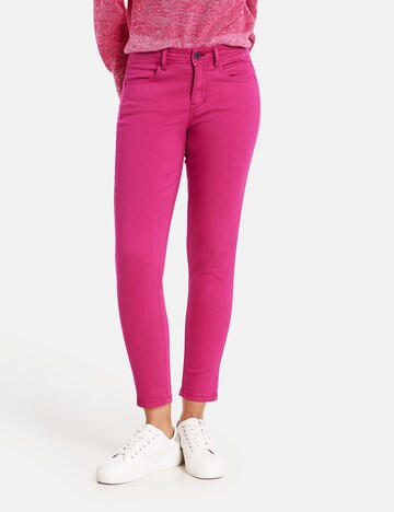 TAIFUN Slim fit Jeans in Pink: front