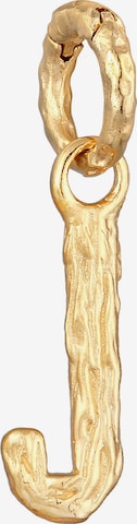 ELLI Pendant 'Buchstabe' in Gold: front