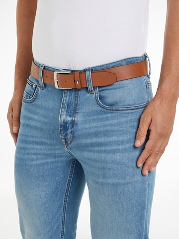TOMMY HILFIGER Gürtel 'Adan' in Braun: Vorderseite