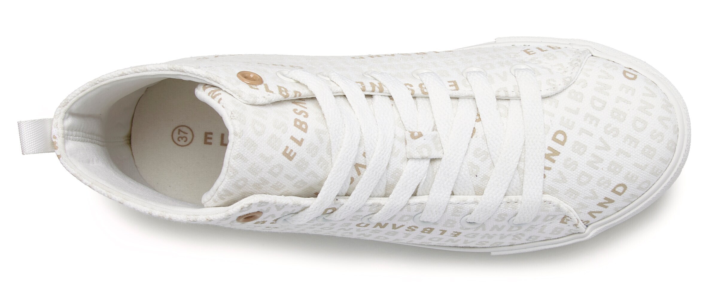 Elbsand High-Top Sneakers in White