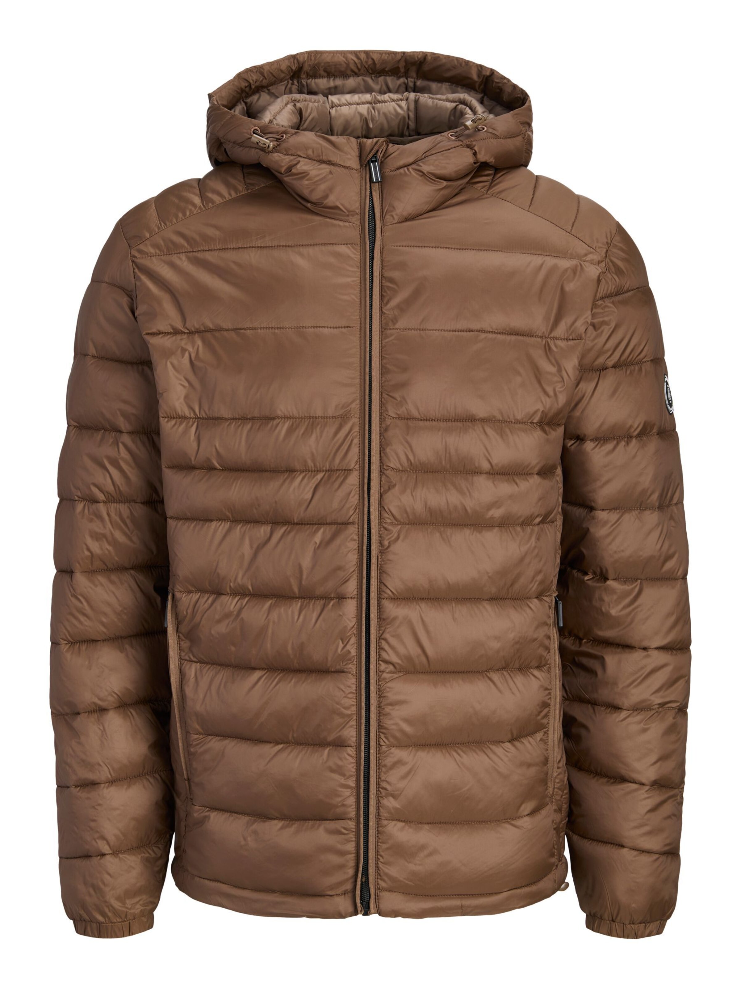 JACK & JONES Between-season jacket 'JJEKingsley' in Brown: front