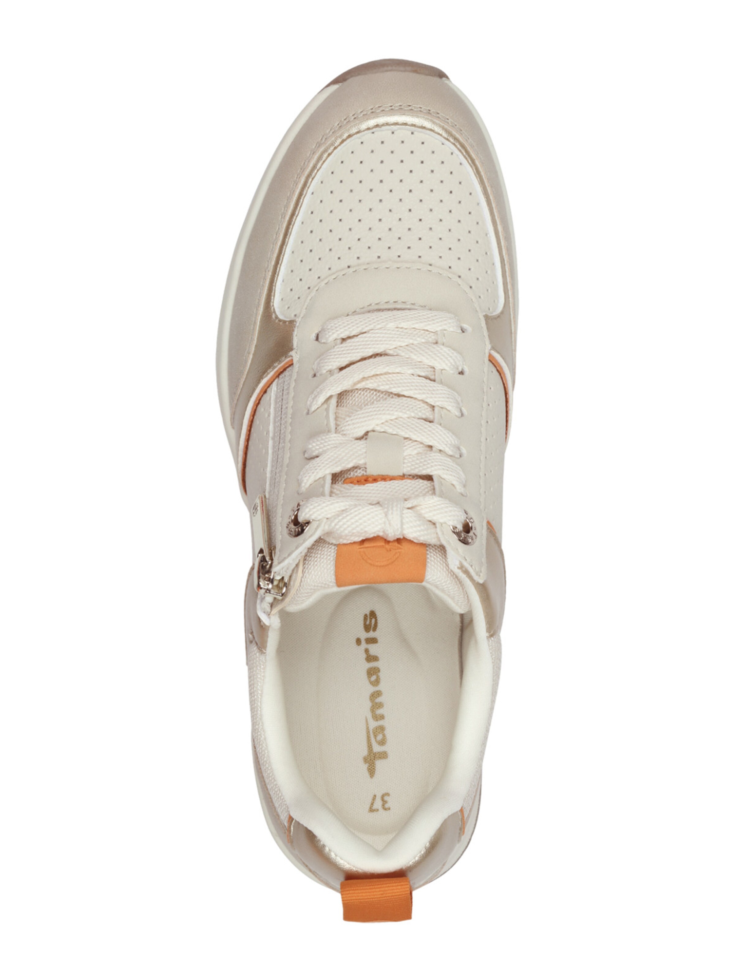 Sneaker bassa di Tamaris in arancione