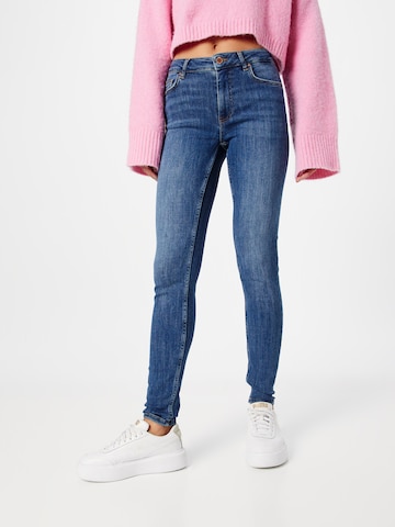 VILA Skinny Jeans 'Sarah' in Blauw: voorkant