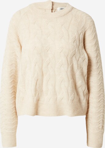 Pull-over 'IDA' OBJECT en beige : devant