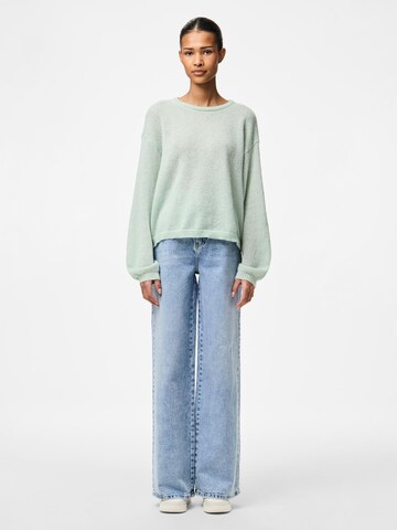 Pull-over 'PCIda' PIECES en vert