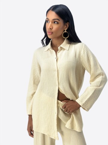 Elara Broekpak in Beige