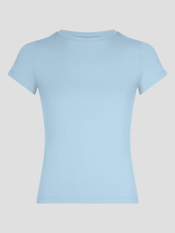 YO-GAYA Sporttop 'Short Sleeve Top' in Blauw: voorkant