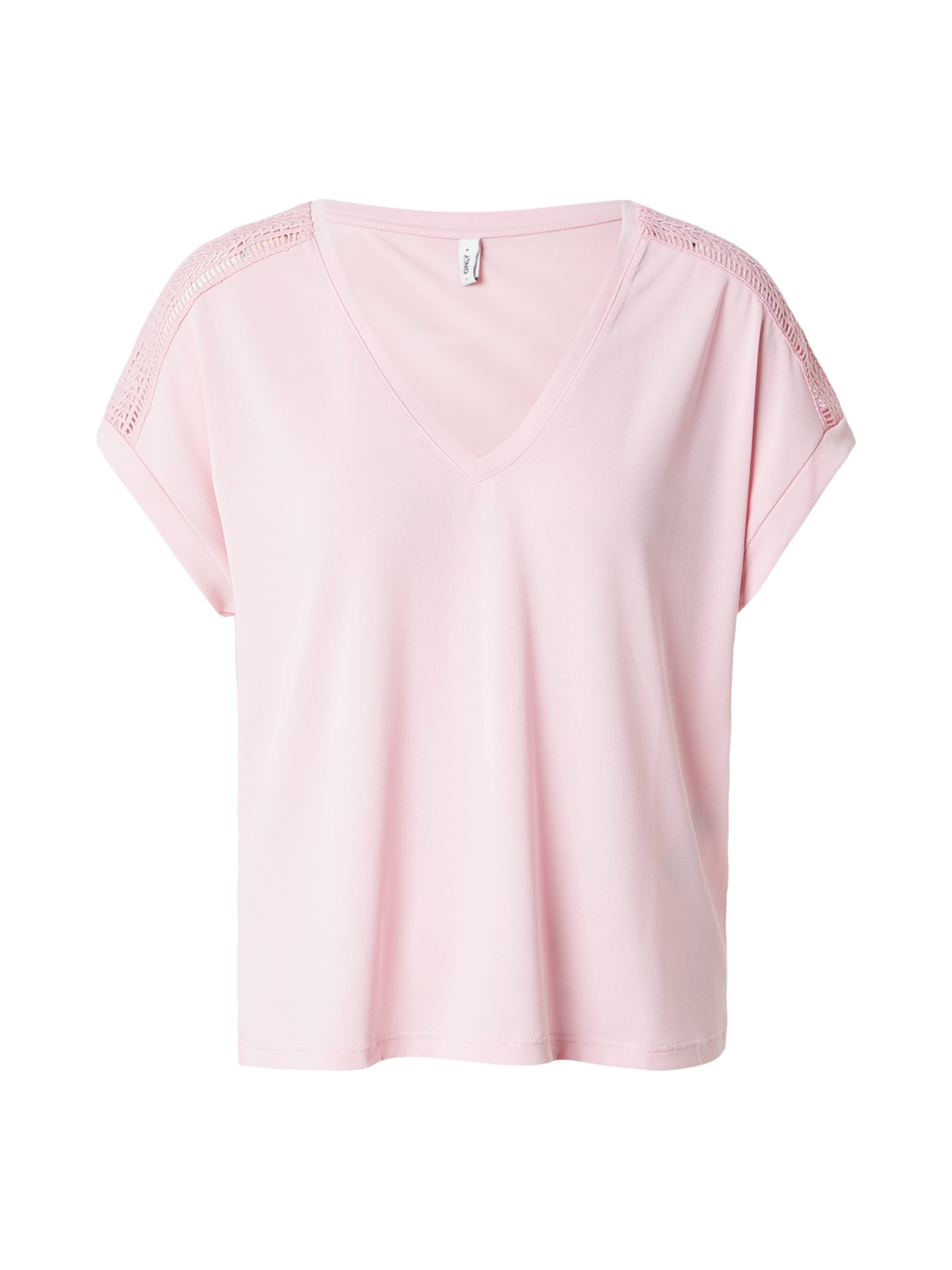 ONLY T-shirt 'ONLFREE' i rosa: framsida