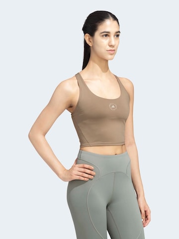 ADIDAS BY STELLA MCCARTNEY Sports top in Brown