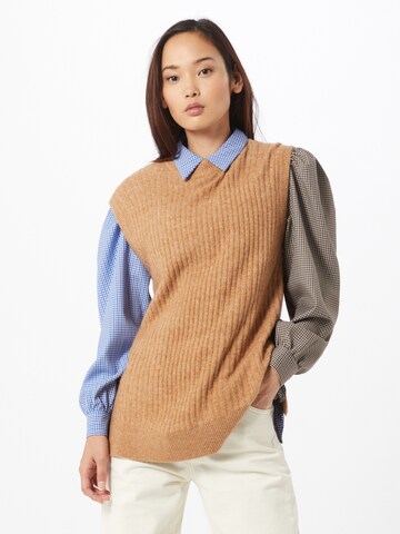 Neo Noir Sweater 'Natascha' in Brown: front