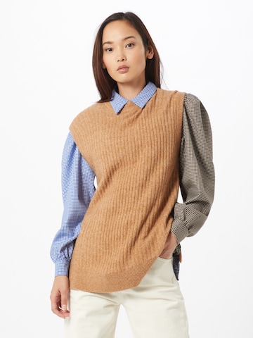 Neo Noir Sweater 'Natascha' in Brown: front