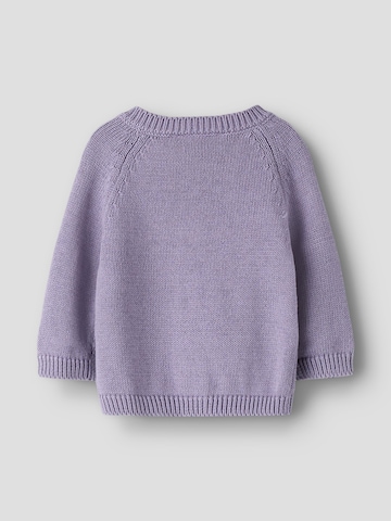 NAME IT Cardigan i lilla