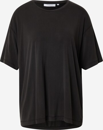 MSCH COPENHAGEN T-shirt i svart: framsida