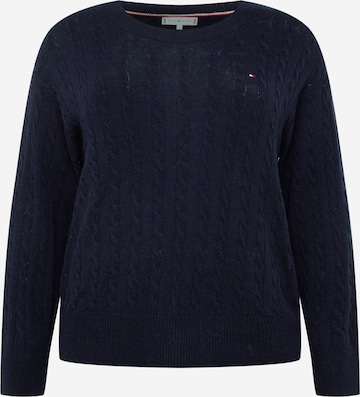 Tommy Hilfiger Curve Pullover in Blau: predná strana