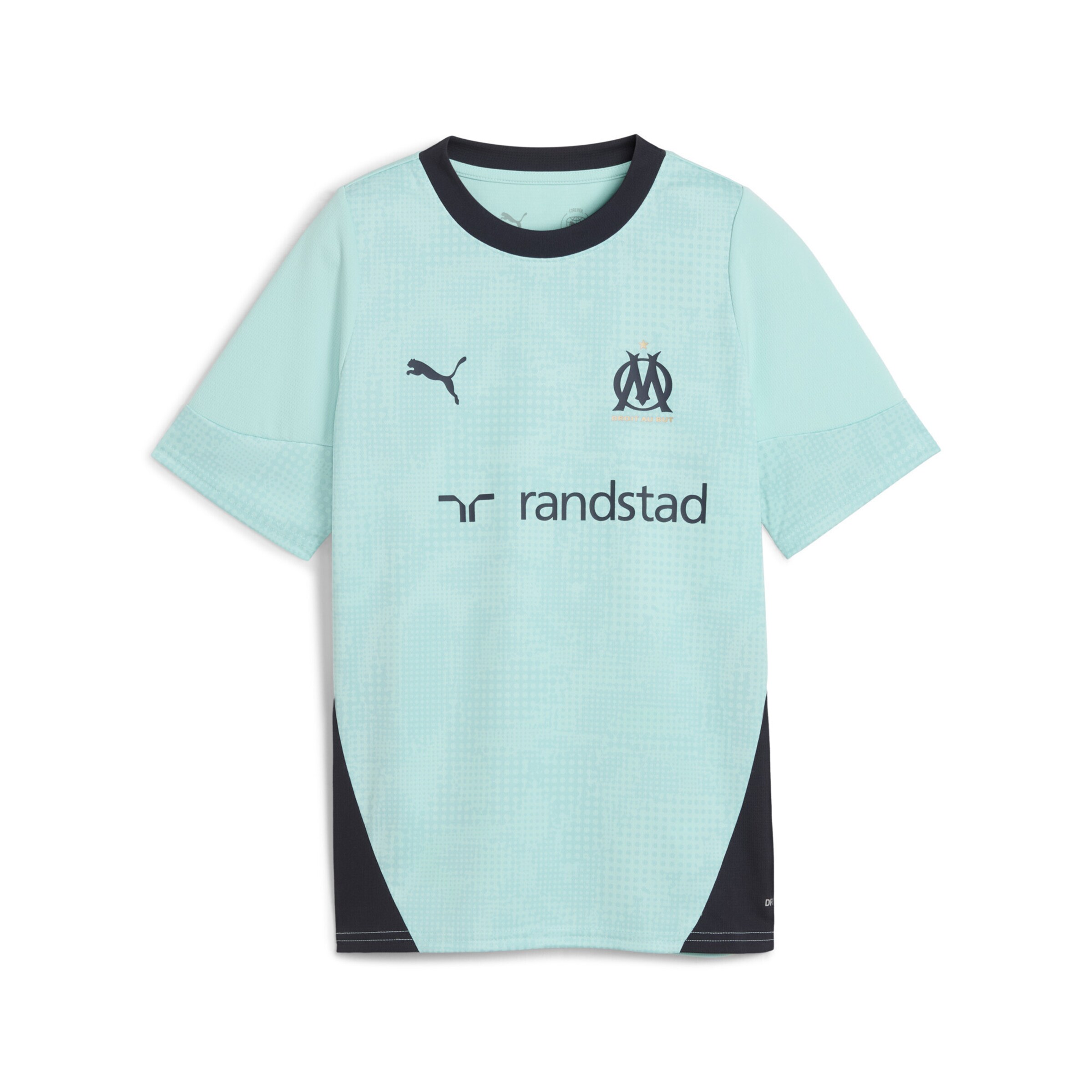 PUMA Funktionsshirt 'Olympique de Marseille' in Blau: Vorderseite