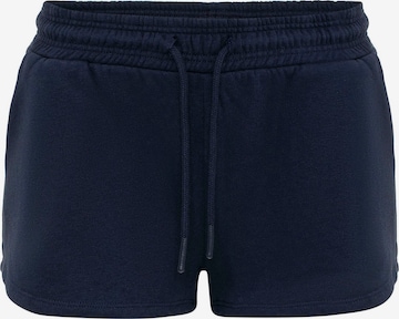 Jacey Quinn Trousers in Blue: front