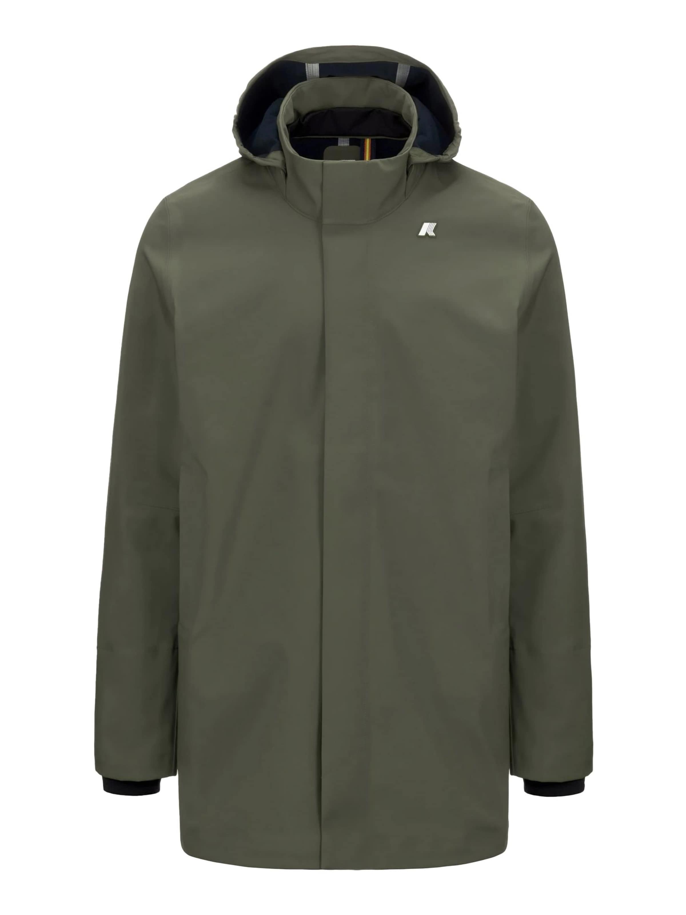 K-Way Winterjacke 'DUKE BONDED GIUBBINO'‌‌‌‌‌‌‌‌‌‌ in dunkelgrün, Produktansicht