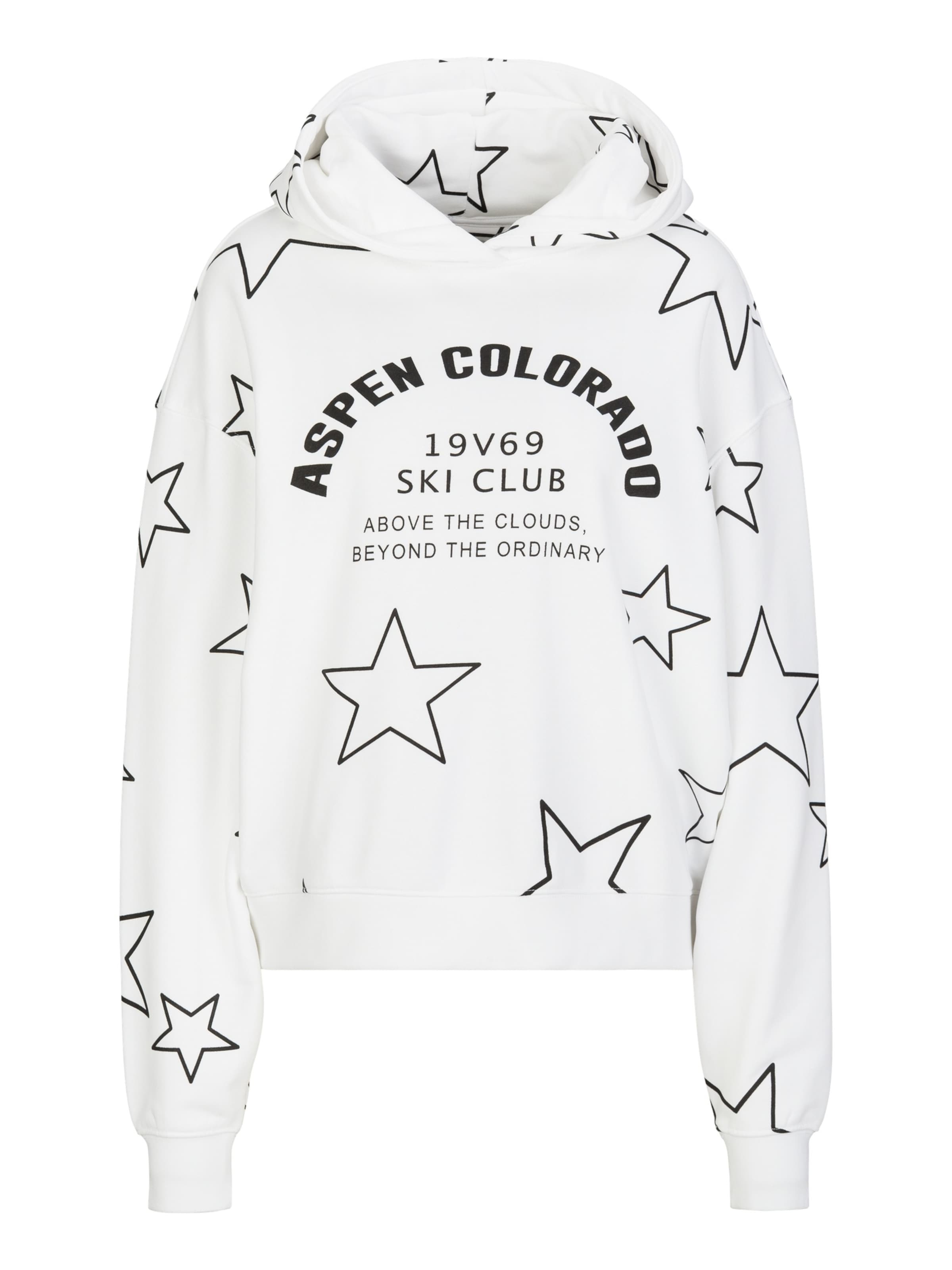 19V69 ITALIA - Sudadera en blanco: frente