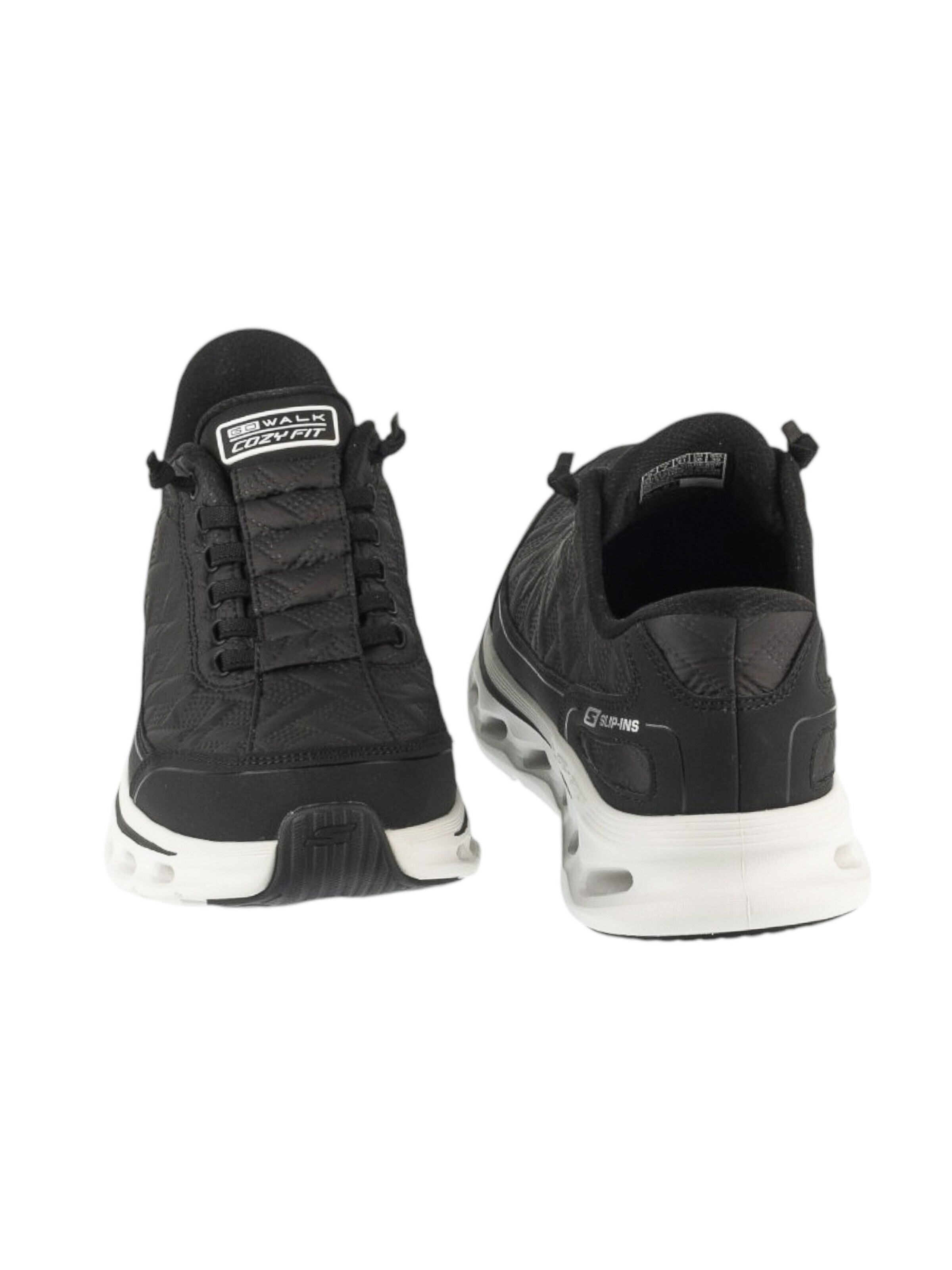 SKECHERS Sportschoen 'Skechers Go Walk Glide-Step 2.0 - Cozy Walker' in Zwart