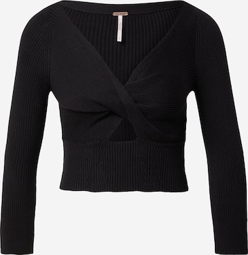 Free People Sweater 'FLOYD' in Black: front