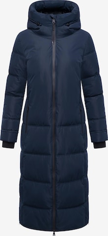 mėlyna MARIKOO Žieminis paltas 'Honiaa XVI': priekis