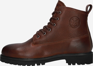 Bottines à lacets 'Rock Hardy OM62' BLACKSTONE en marron : devant