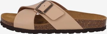Palado Mules 'Palado Vanelis' in Beige: front