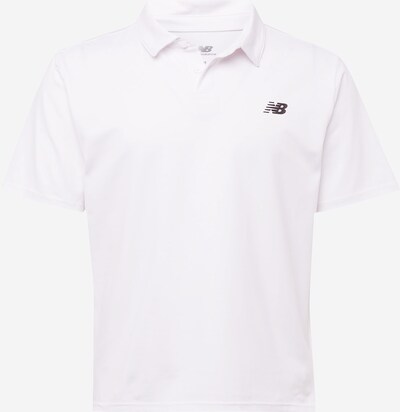 new balance Camisa funcionais 'Sport Essentials' em preto / branco, Vista do produto