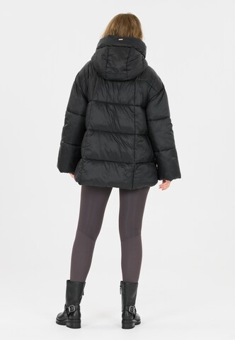 Athlecia Steppjacke in Schwarz