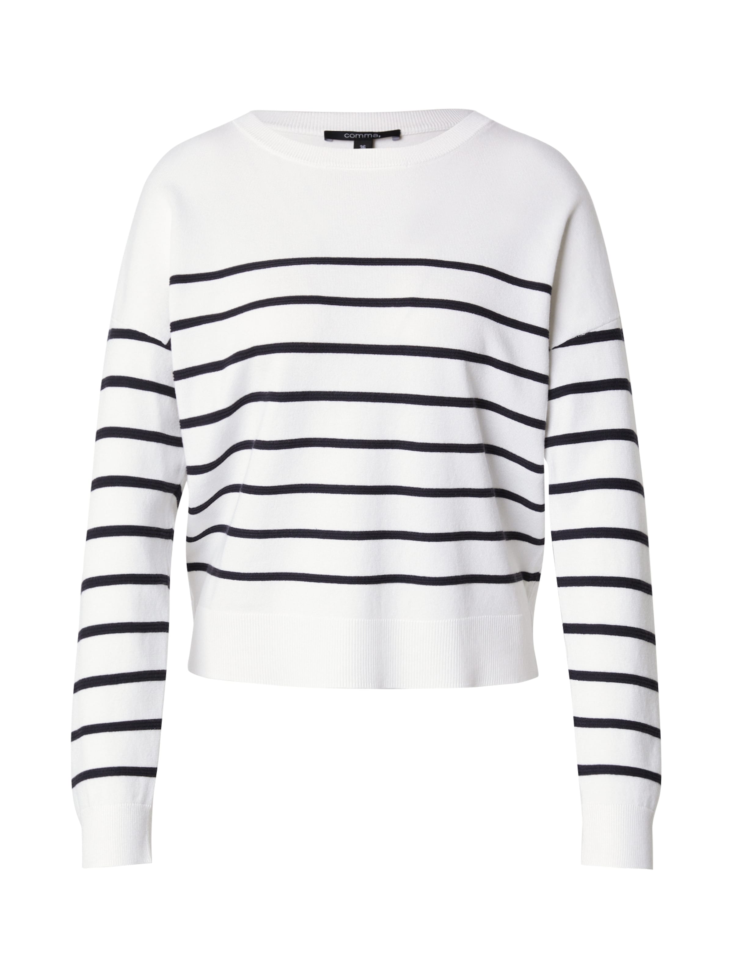 COMMA Svetr – bílá: přední strana