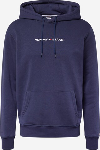 Tommy Jeans Sweatshirt in Blue: front