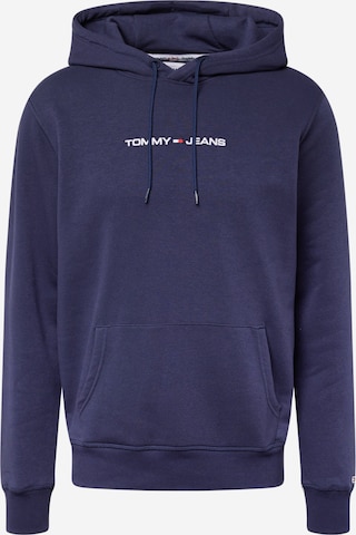 Tommy Jeans Sweatshirt in Blauw: voorkant