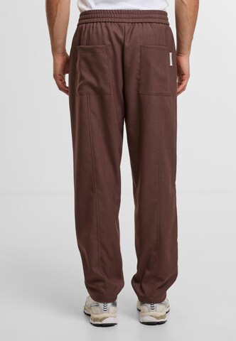 Another Cotton Lab Loosefit Broek in Bruin