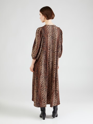 PIECES Dress 'JEO' in Brown