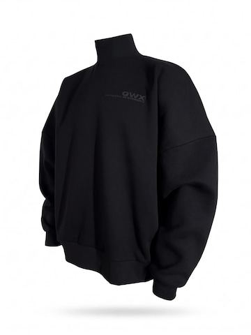 QWX2 Oversized sweater 'ETERNITY' in Black