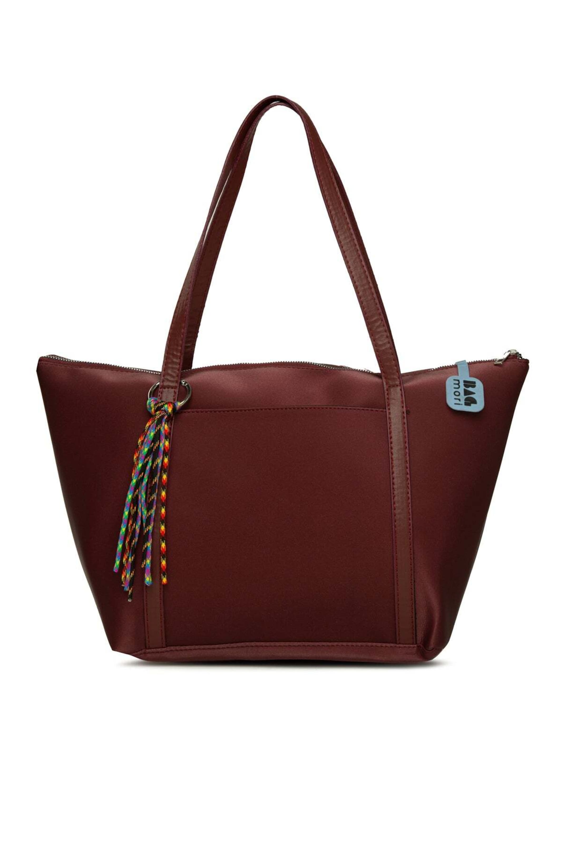 Bagmori Shopper in Red: front
