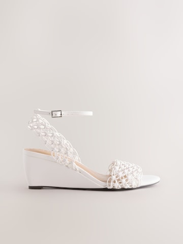 Next - Sandalias 'Forever Comfort®' en blanco